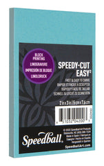 PRINTING BLOCK SPEEDY-CUT 2X3 INCH BLUE EACH