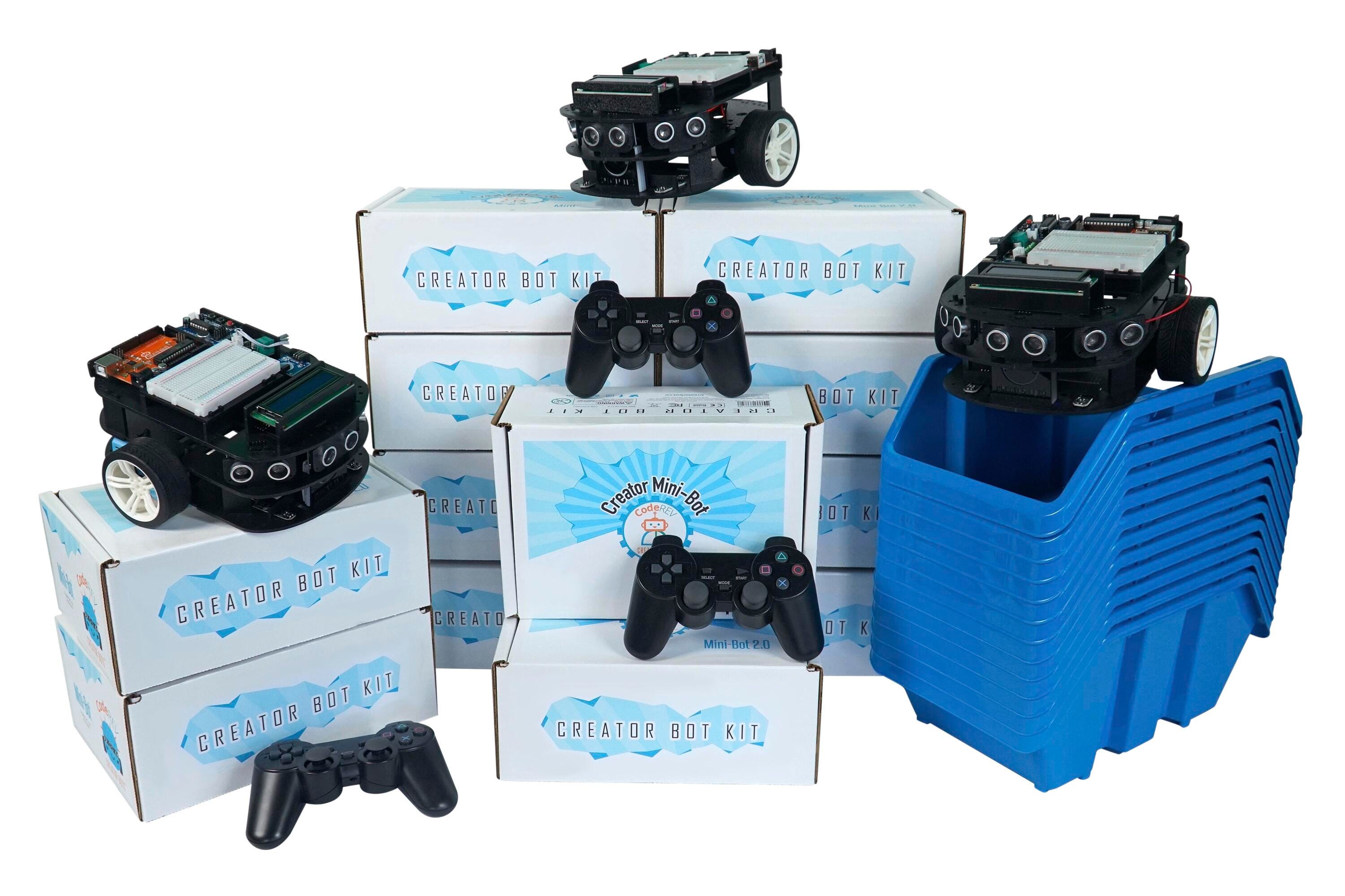 CREATOR BOTS - MINI-BOT CLASSROOM SET OF 16