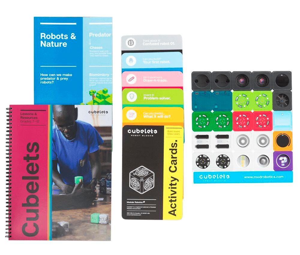 CUBELETS - LESSON PLAN BUNDLE - GRADES 7-12