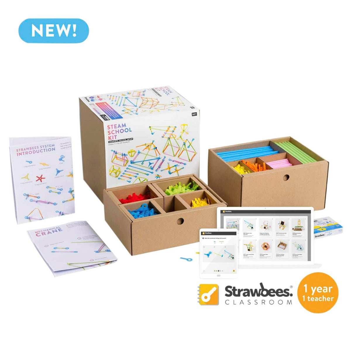 ROBOTICS - STRAWBEES STEAM CLASSROOM KIT