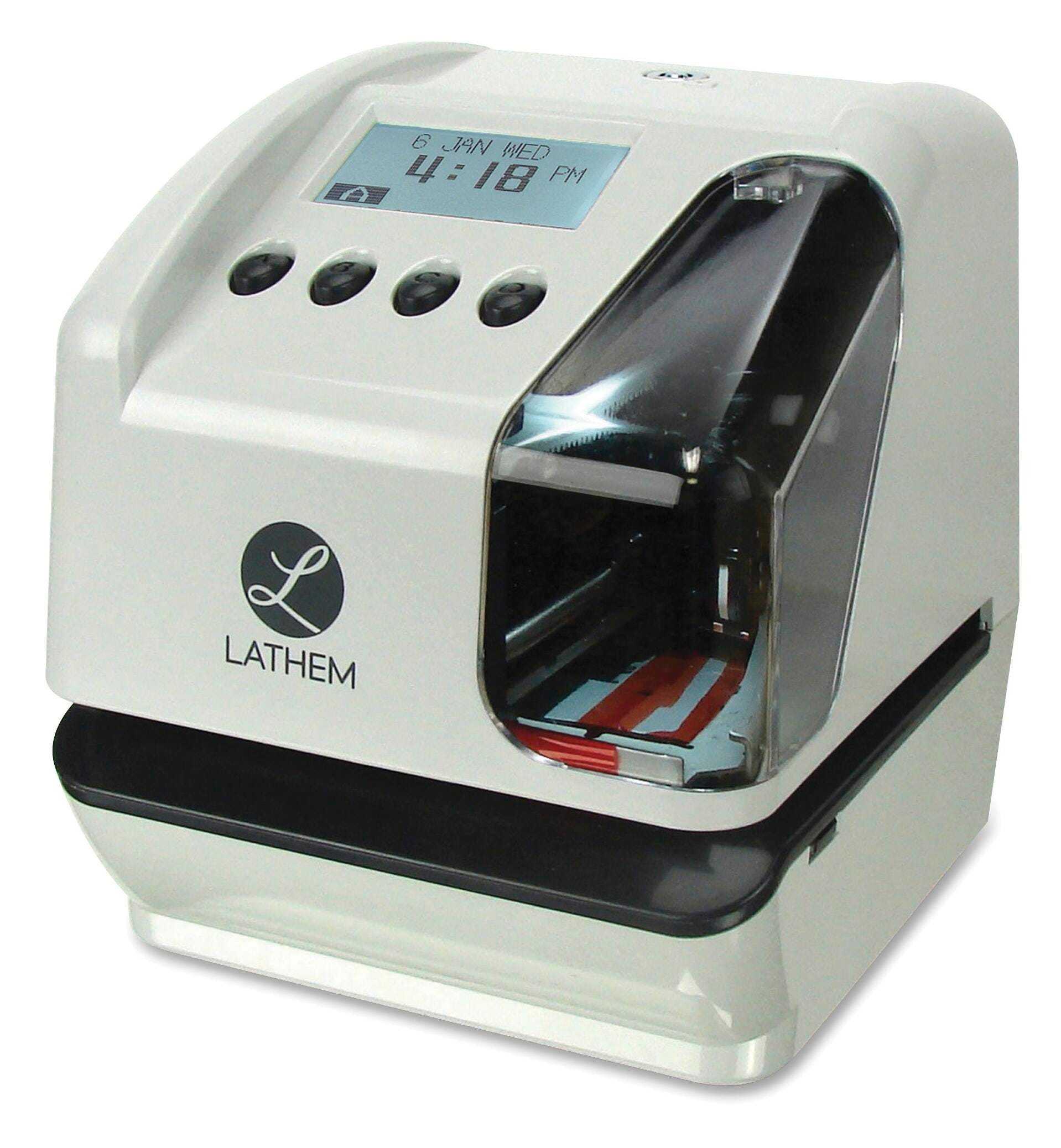 STAMP DATE/TIME ELECTRONIC LATHEM LHT5000