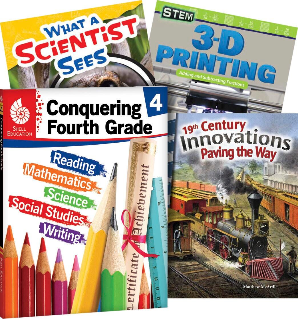 CONQUERING FOURTH GRADE 4-BOOK SET