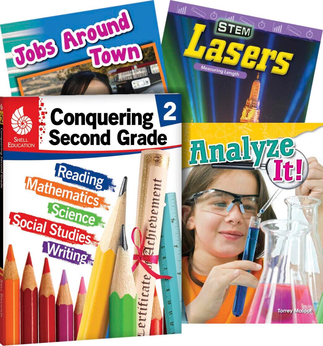 CONQUERING SECOND GRADE 4-BOOK SET