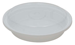 CONTAINER OVAL WHITE 8 OZ EA