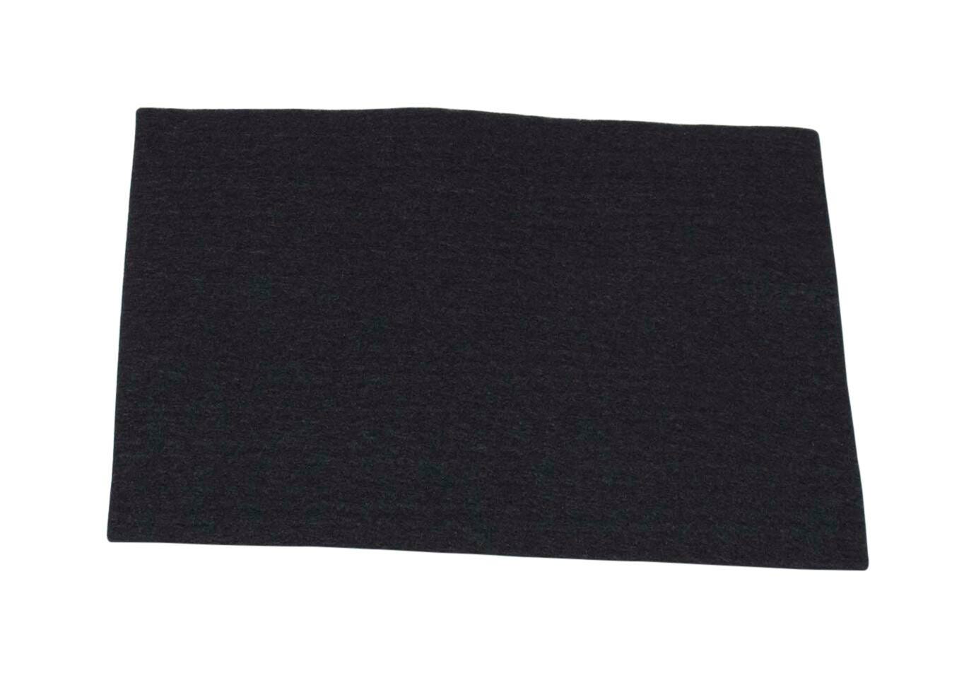 FELT- BLACK 9 IN  X 9 IN  PK/16