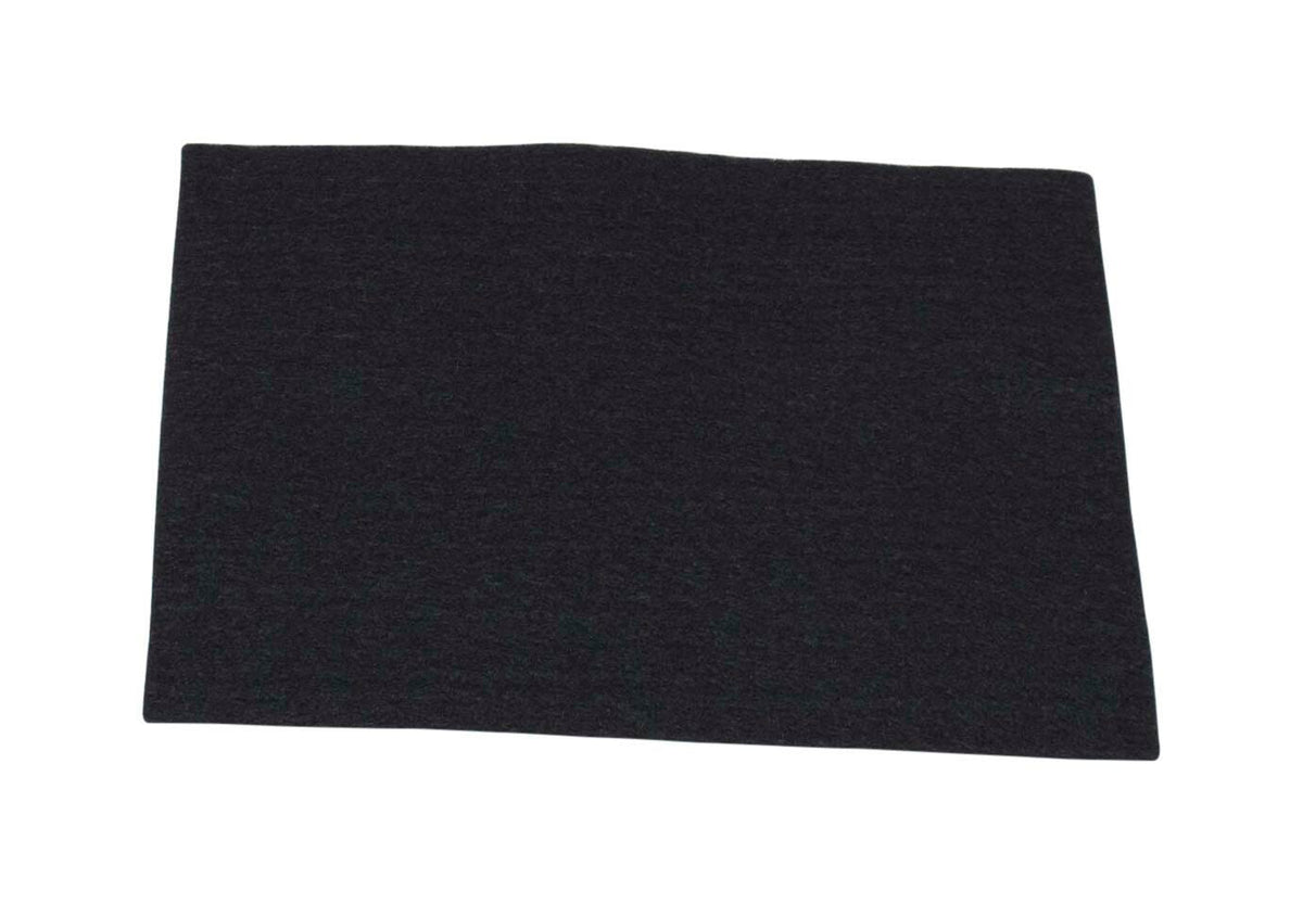 FELT- BLACK 9 IN  X 9 IN  PK/16