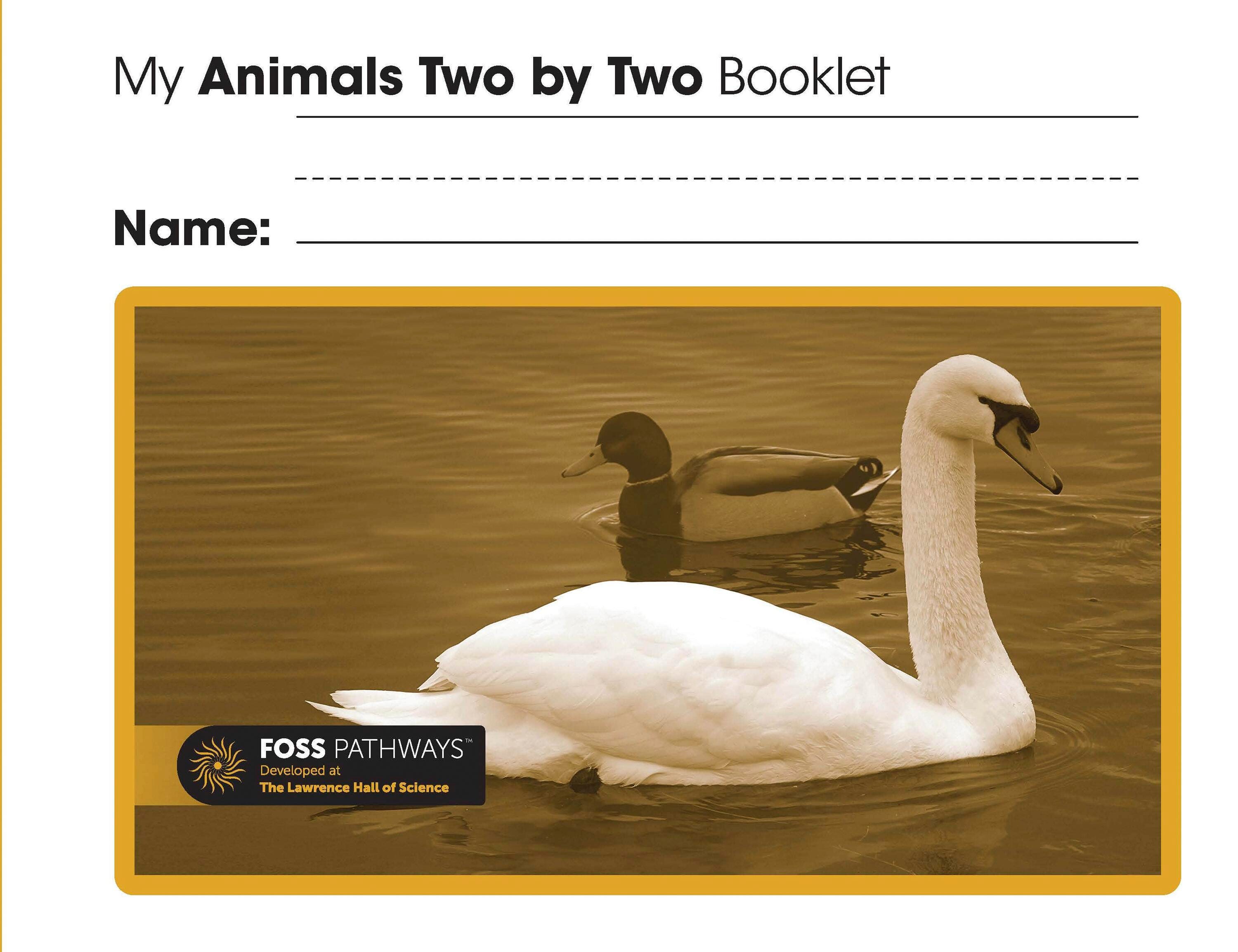 SCI BKLT CONS FOSS PATHWAYS ANIMALS 2X2
