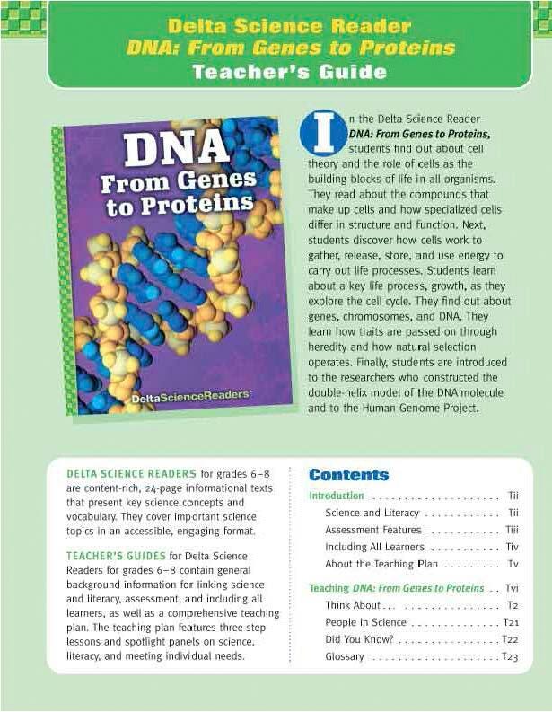 TG DSR DSM-3 DNA GENES TO PROTEINS EA