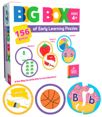 BIG BOX OF EARLY LEARNING PUZZLES
