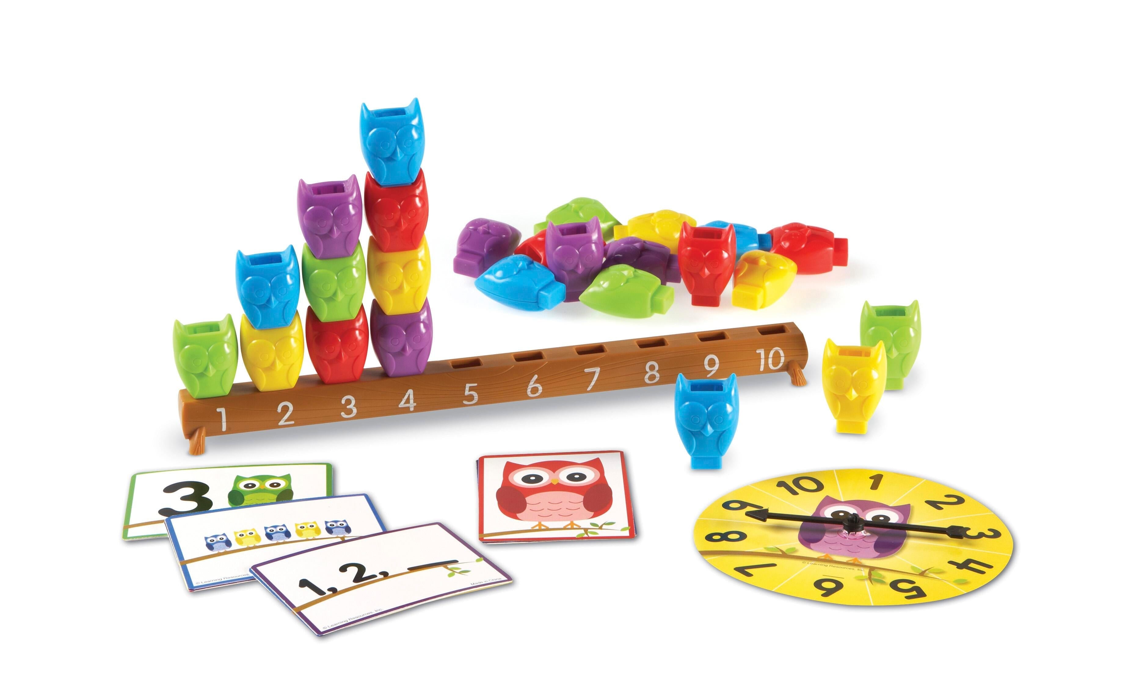 1-10 COUNTING OWLS ACTIVITY SET