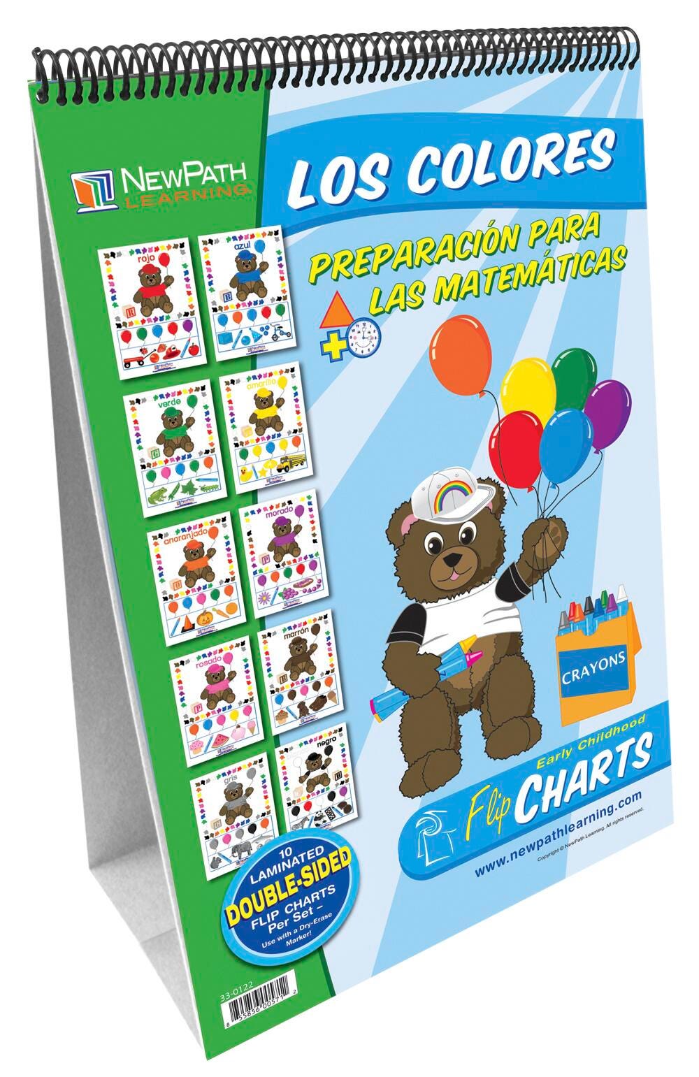 FLIP CHARTS - COLORS SPANISH