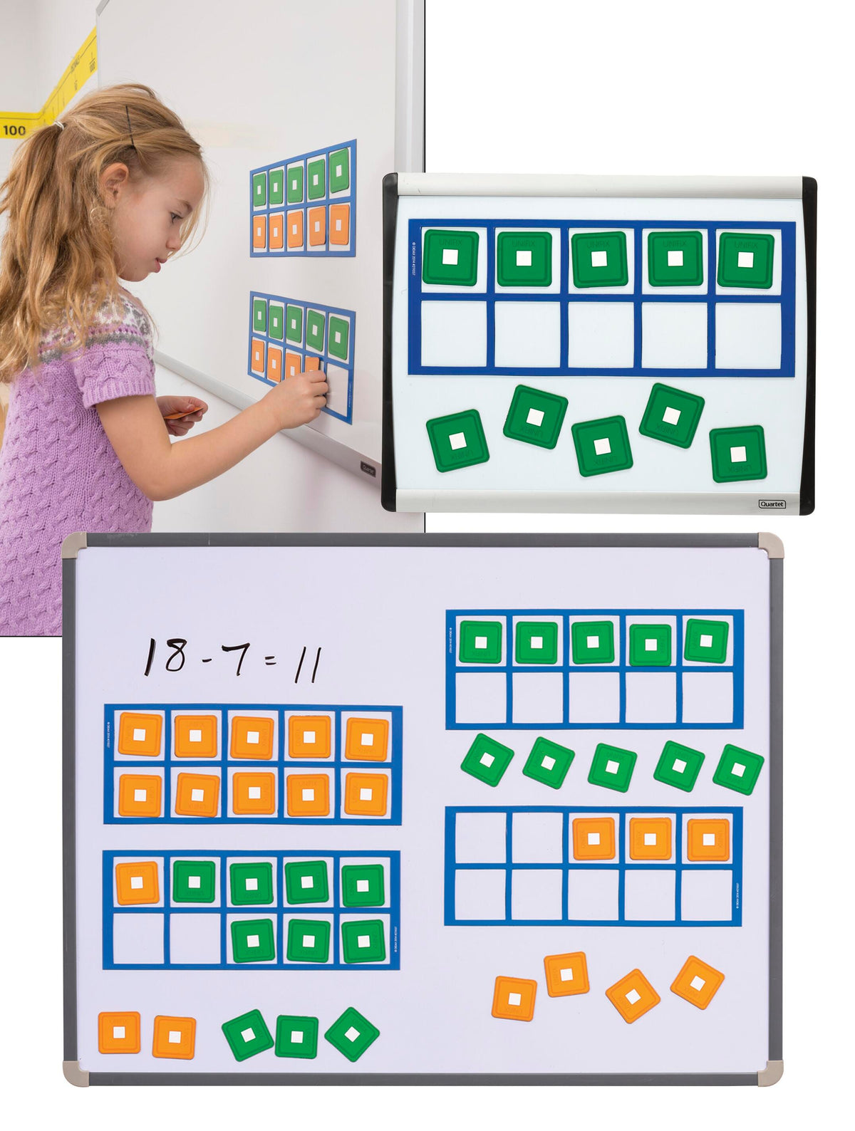 FRAMES UNIFIX MAGNETIC TEN-FRAMES GR K-2