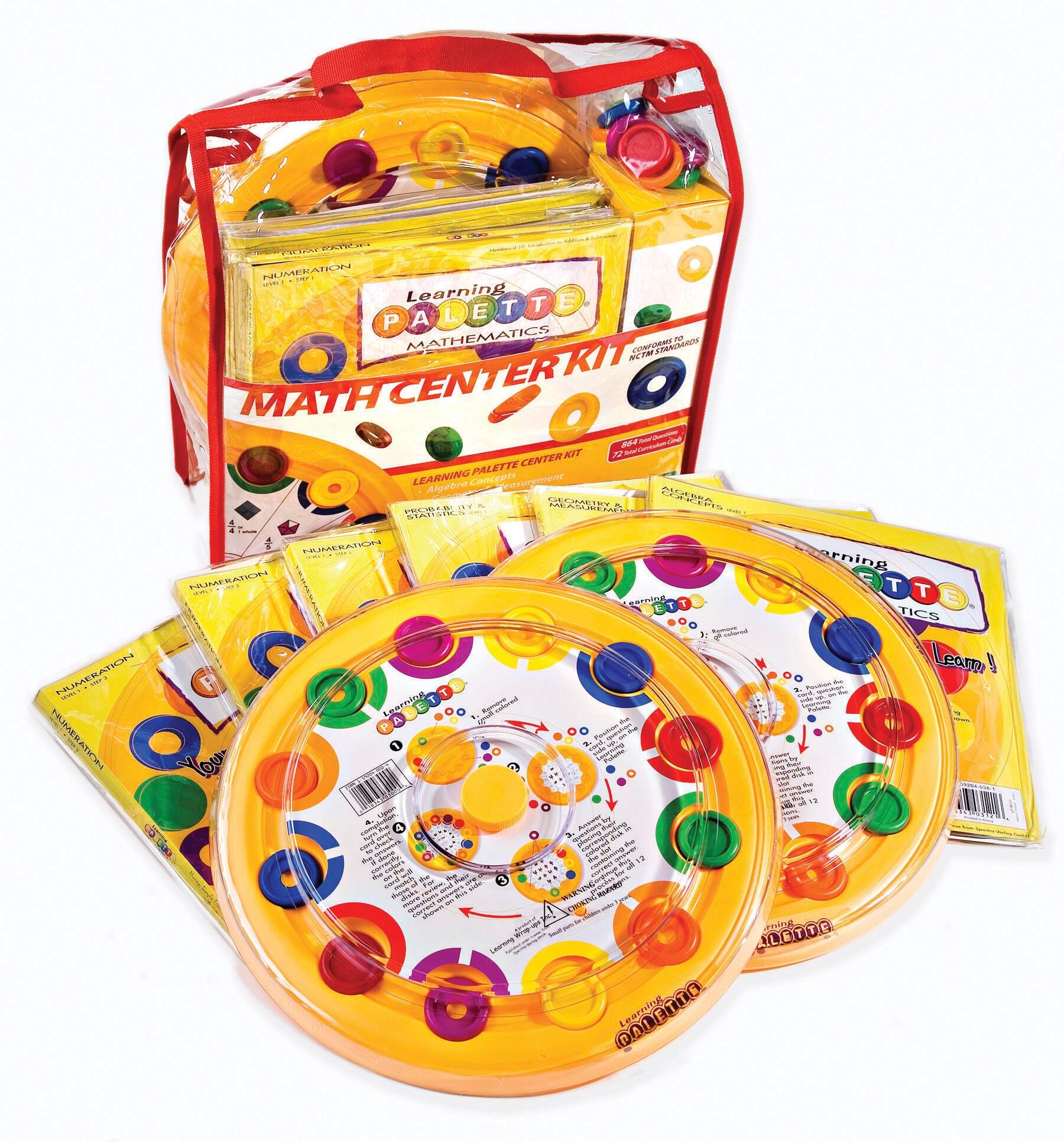 LEARNING PALETTE 4TH GR MATH-2 BASE CENTER KIT