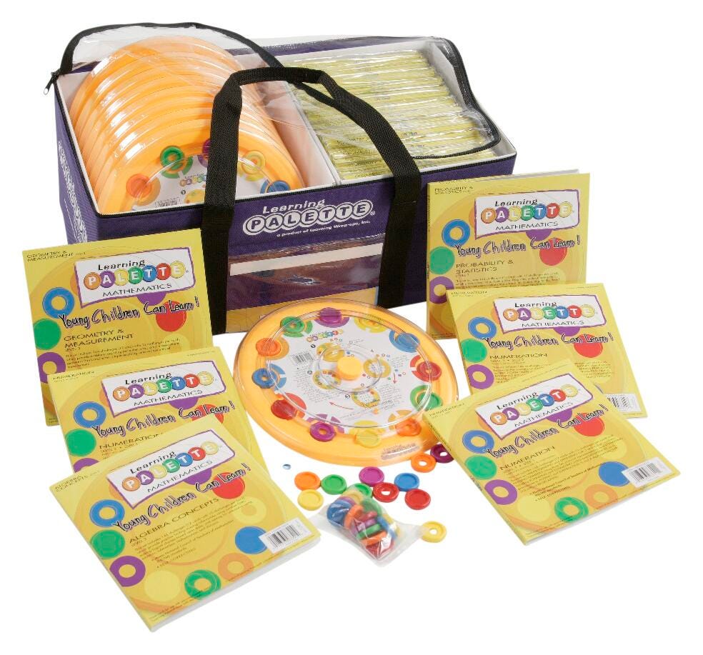 LEARNING PALETTE GR. K MATH CLASS KIT