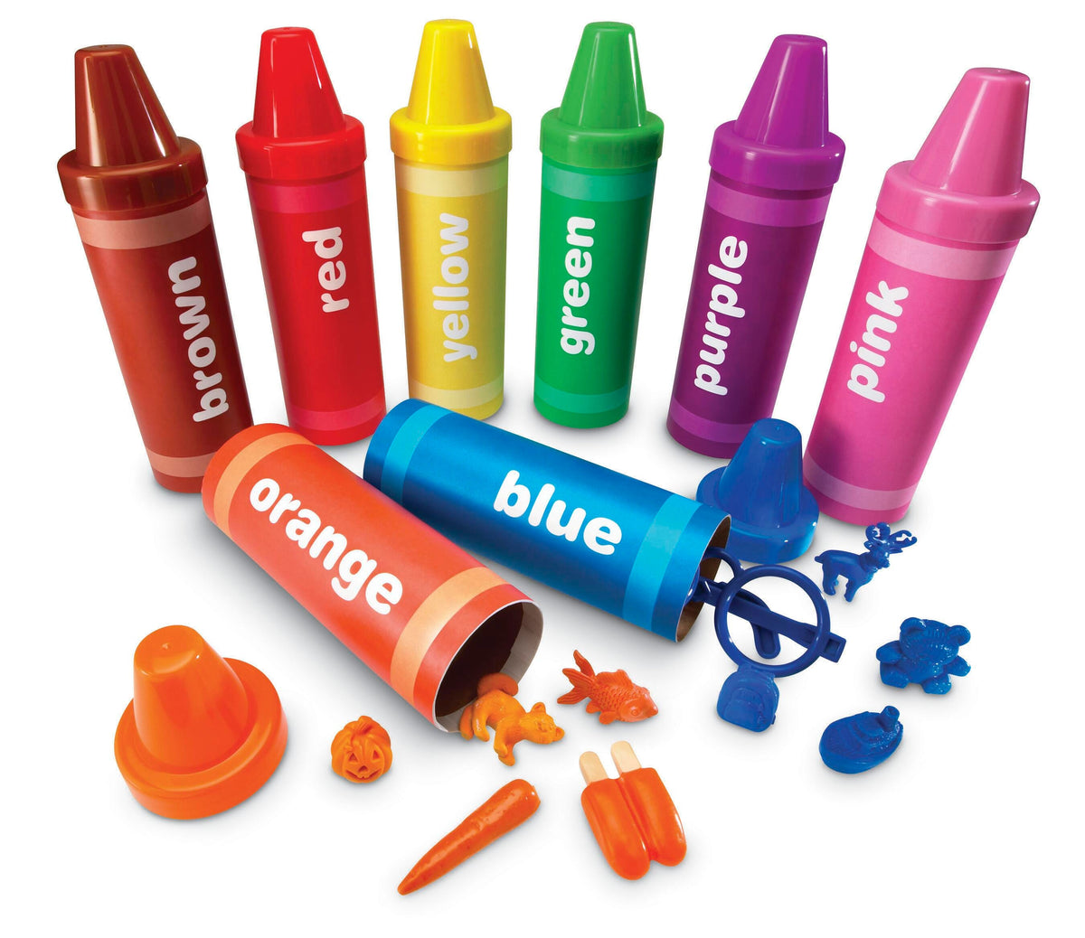 RAINBOW SORTING CRAYONS