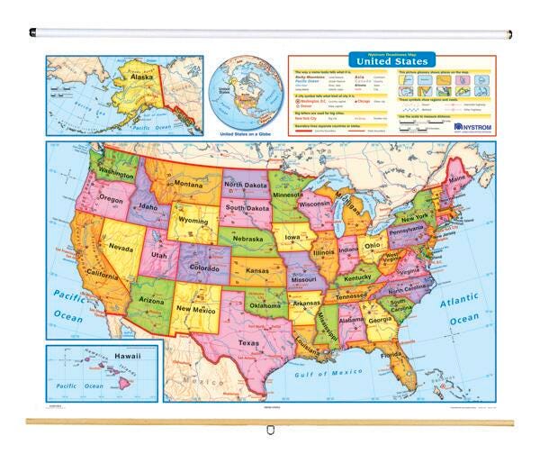 MAP NYSTROM READINESS US MAP
