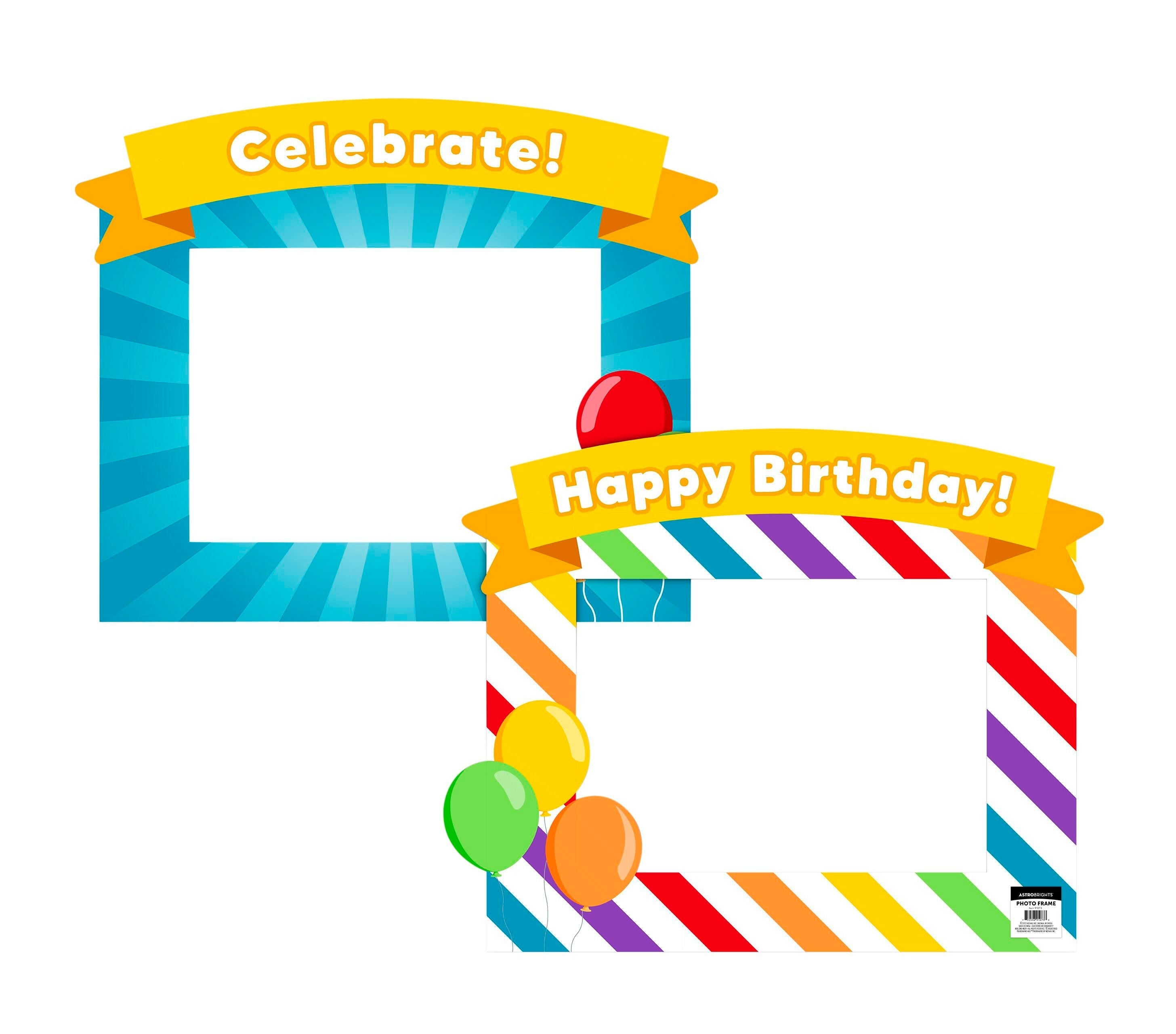 FRAME - HAPPY BIRTHDAY AND CELEBRATE FRAME