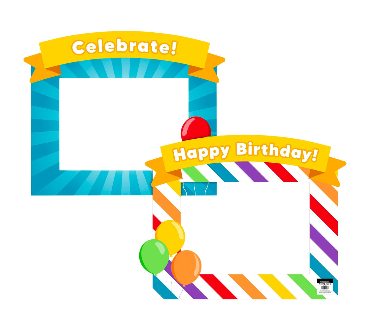 FRAME - HAPPY BIRTHDAY AND CELEBRATE FRAME
