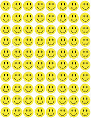 STICKER SCHOOL SMART HAPPY FACE SET  SET OF 1780