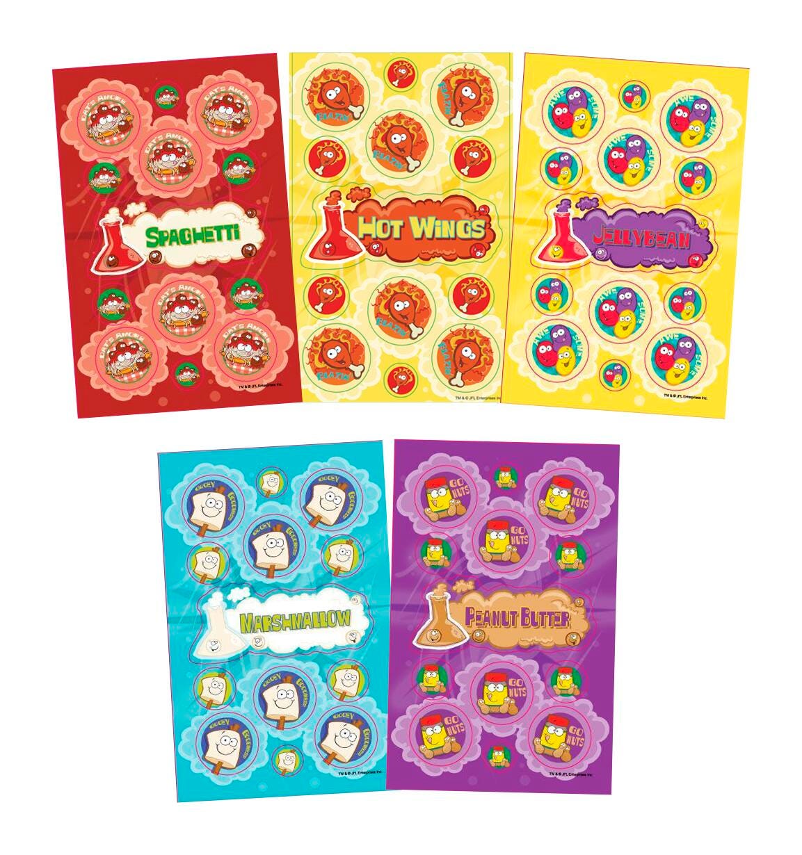 STICKERS SCRATCH-N-SNIFF  - MORE FUN FOODS