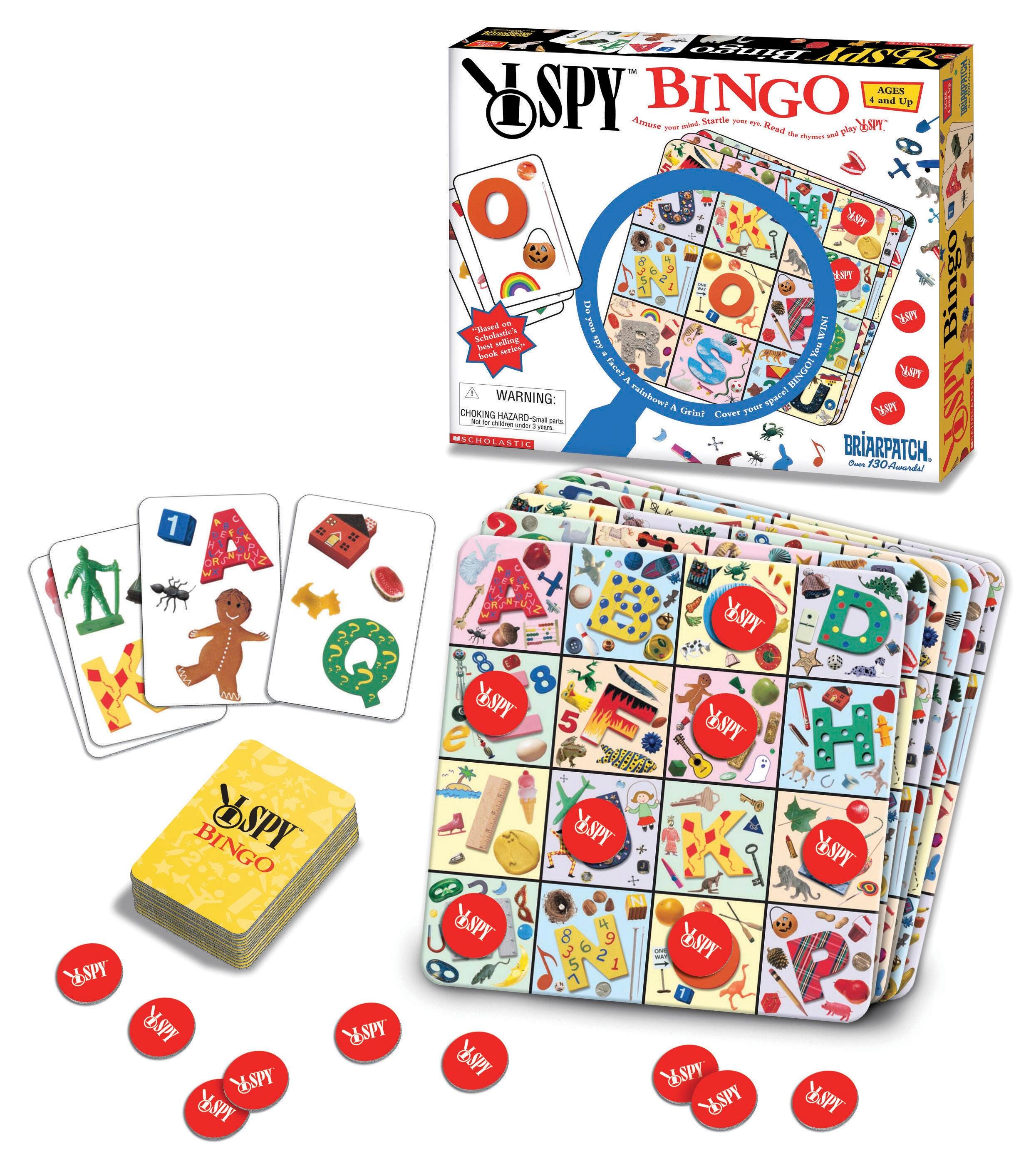 GAME I SPY BINGO