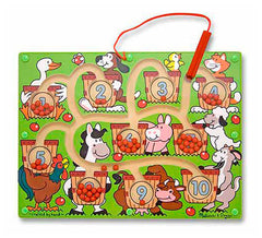 MAGNETIC NUMBER MAZE