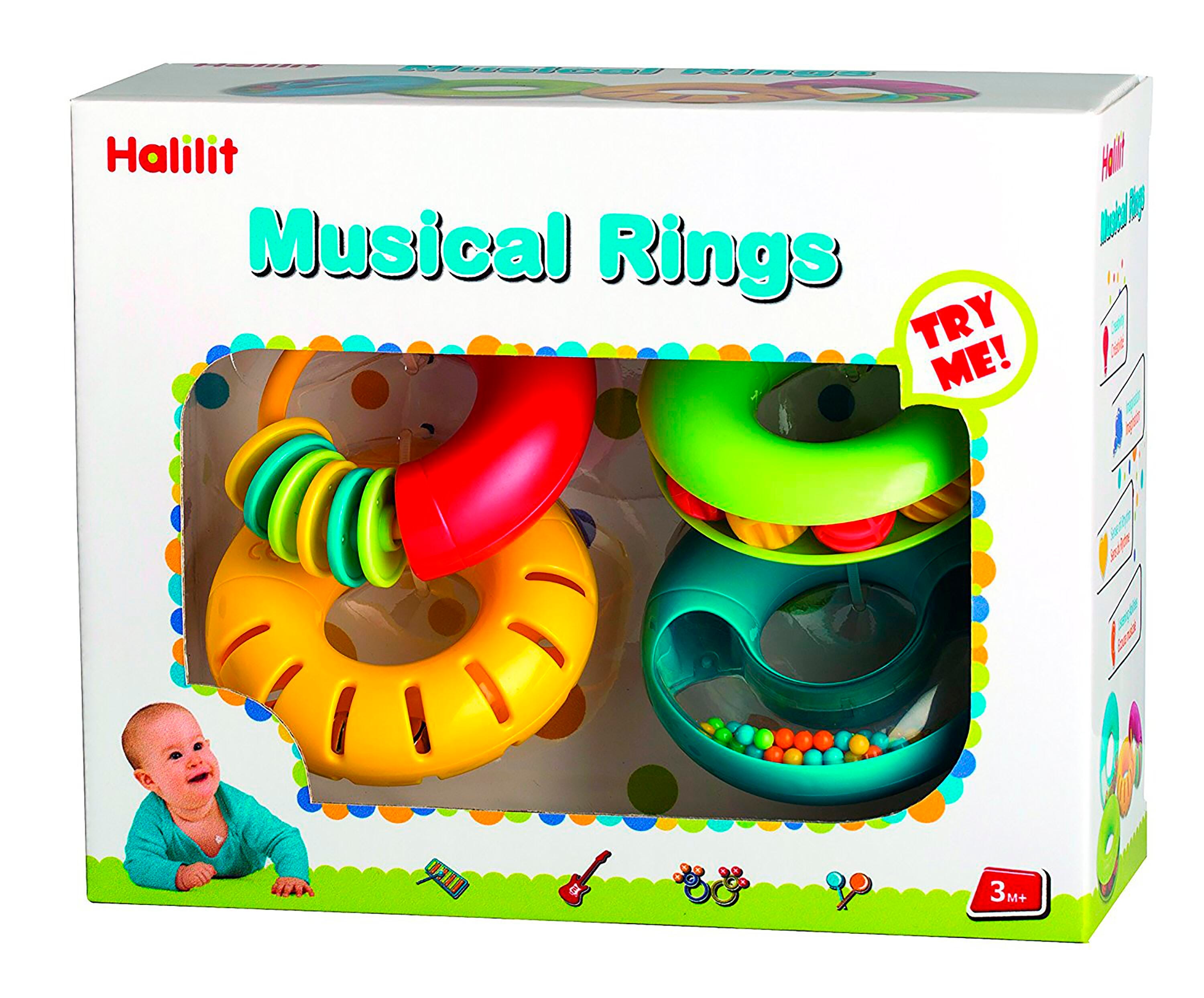 MUSICAL RINGS - SET OF 4