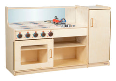 WOOD DESIGNS - 4-N-1 KITCHENETTE - 48 W X 15 D X 29 H INCHES