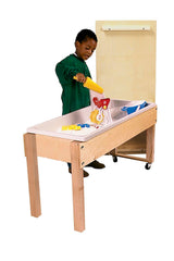 QS KIT - SAND AND WATER TABLE 6 IN DEEP TUB WITH COVER AND ACCESSORIES