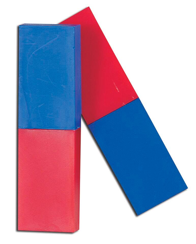 BAR MAGNETS COLOR CODED - SET OF 2
