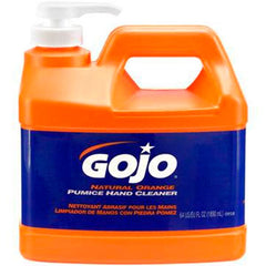 HAND CLEANER - GOJO NATURAL ORANGE PUMICE HAND CLEANER PUMP BOTTLE - 2 QT - CITRUS SCENT - PACK OF 4