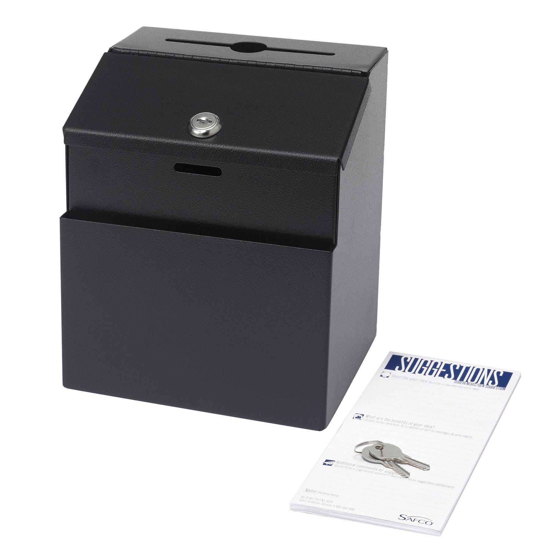BOX SUGGESTION STEEL BK