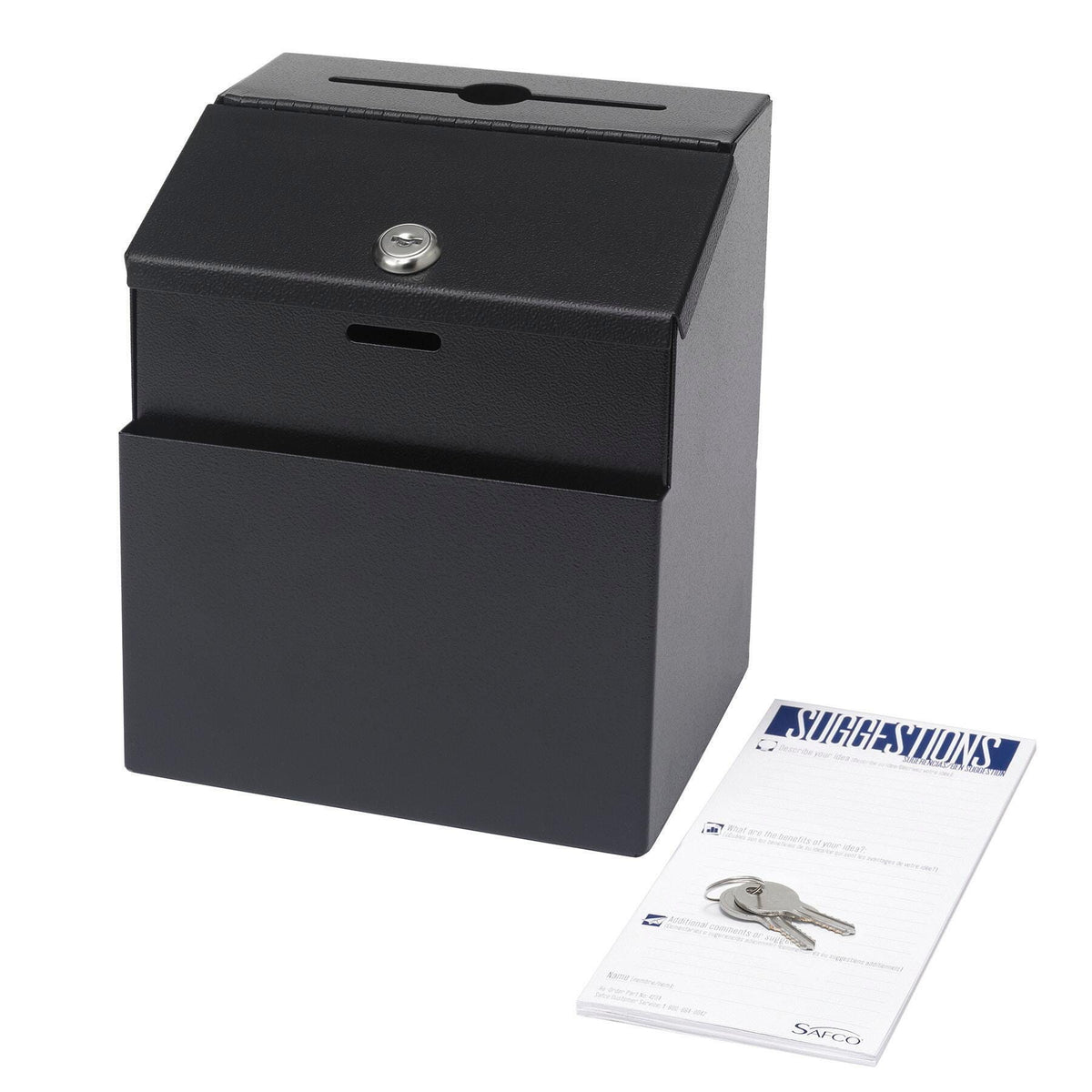 BOX SUGGESTION STEEL BK
