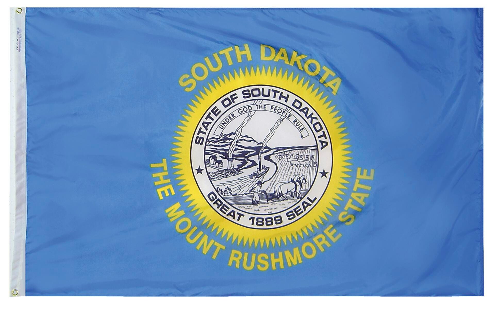FLAG - ANNIN SOUTH DAKOTA STATE OUTDOOR FLAG - SOLARGUARD NYL-GLO NYLON - 4 X 6 FT