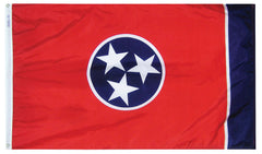 FLAG - ANNIN TENNEESSEE STATE OUTDOOR FLAG - SOLARGUARD NYL-GLO NYLON - 3 X 5 FT