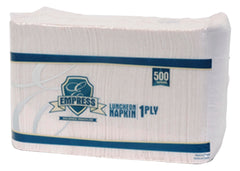 LUNCH NAPKINS-17X12.75 - 1/4 FOLD -12 PKS OF 500 - TOTAL CASE OF  6000