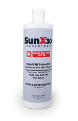 SUNSCREEN SUNX 30 BROAD SPECTRUM - 16 OZ  FLIP TOP
