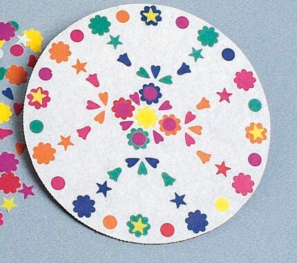 PAPER DESIGN CIRCLES 12 DIAMETER PACK OF 100