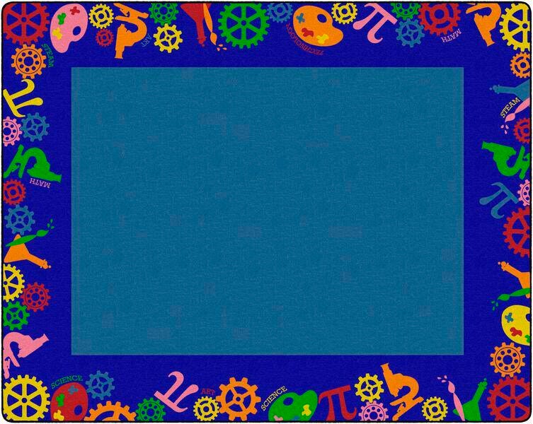 CHILDCRAFT - CARPETS - STEAM - RECTANGLE - 4 FT X 6 FT