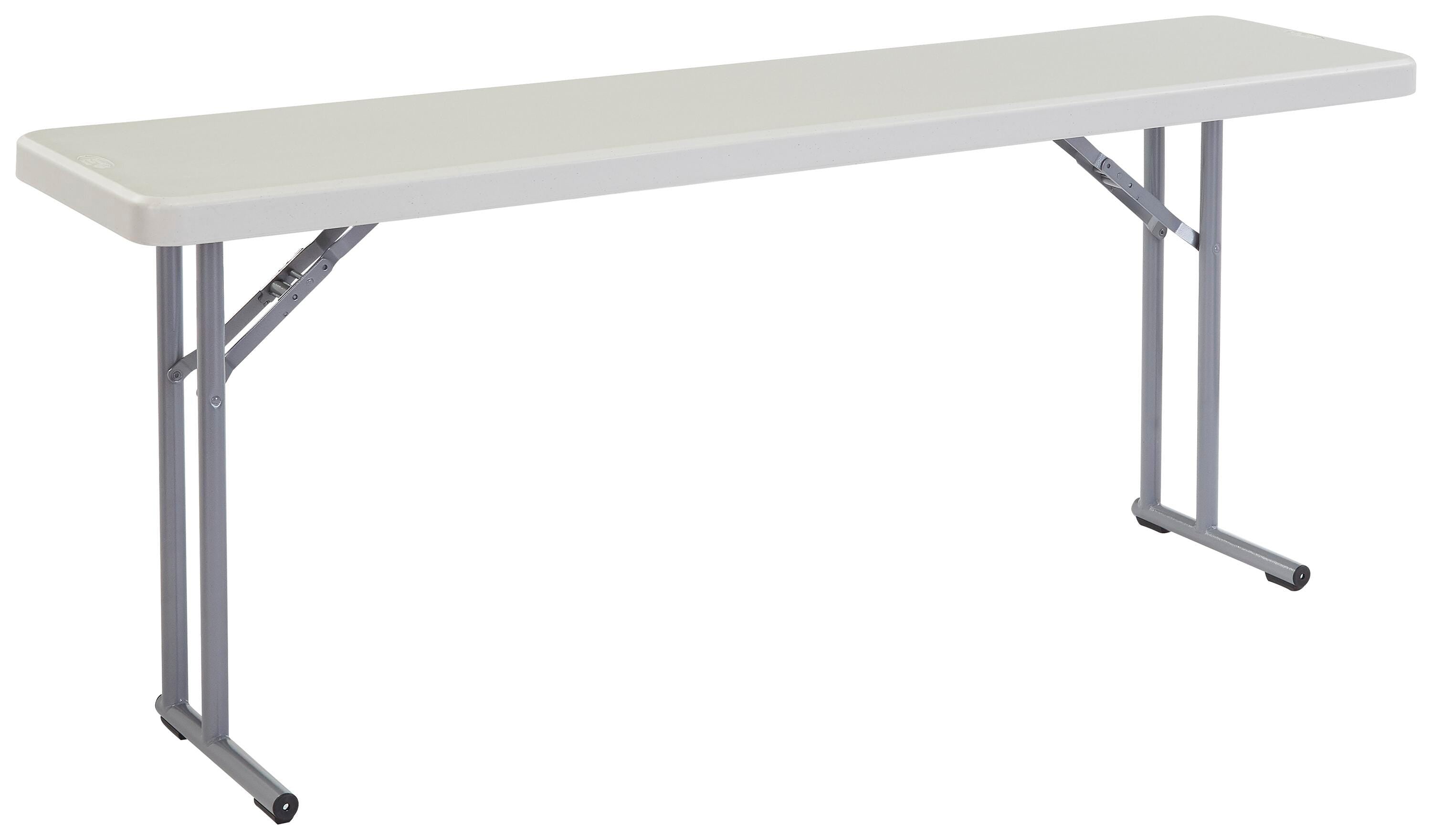 TABLE FOLDING LIGHTWEIGHT BLOW MOLDED PLASTIC NPS BT SERIES 18X72X29-1/2