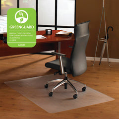 CHAIR MAT HRDFLR SMOOTH BACK RECT 48X60 CLR FLR1215219ER