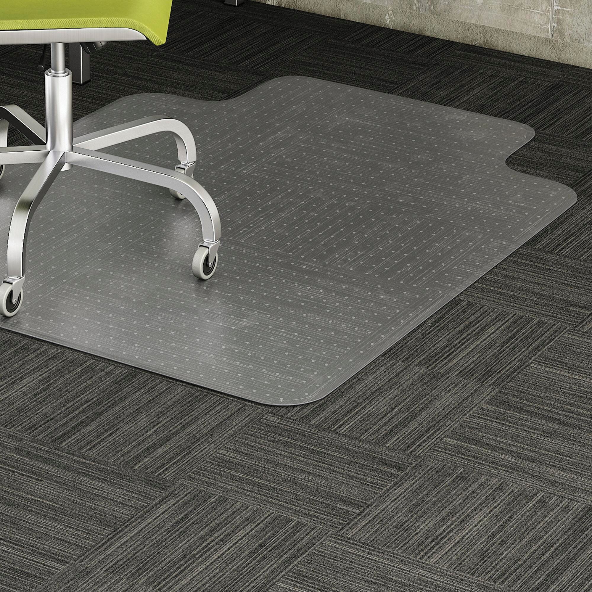 CHAIR MAT STANDARD-LIP LOW PILE CLEAR LLR69157