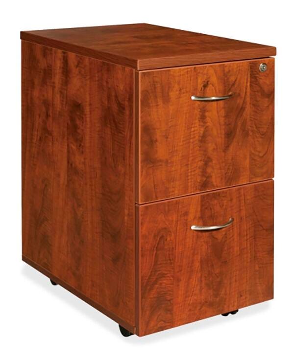 CLASSROOM SELECT - PEDESTAL FILE/FILE MOBILE CHERRY - LLR69431
