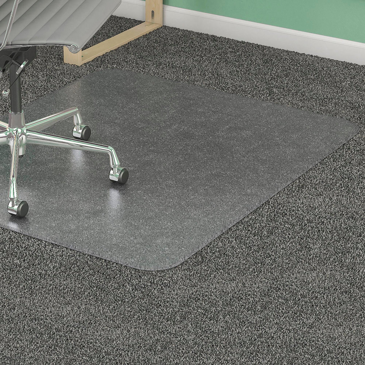 MAT CHAIR 46X60 UTILITY CLEAR LLR25754