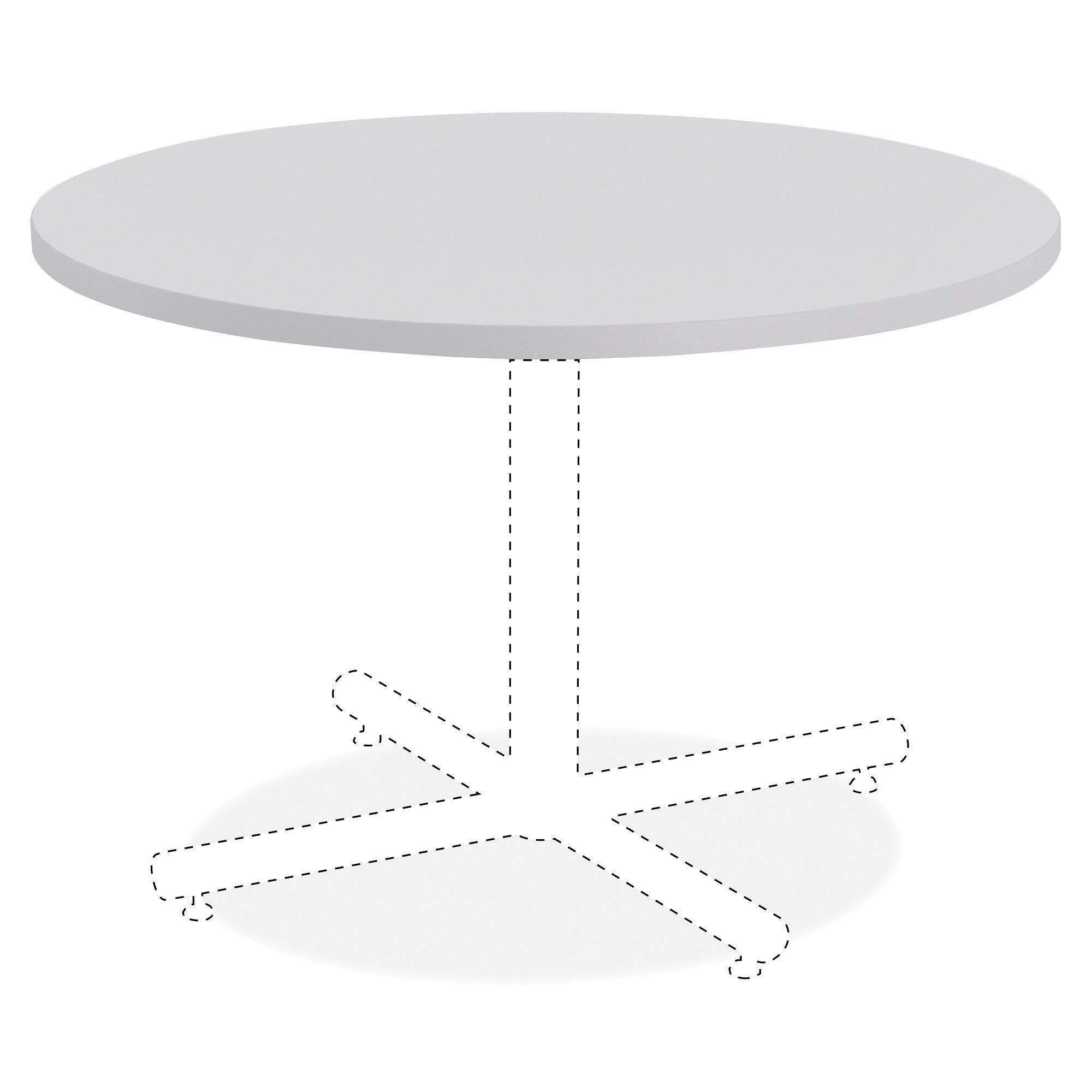 TABLETOP ROUND 36 IN LT GRAY LLR62575