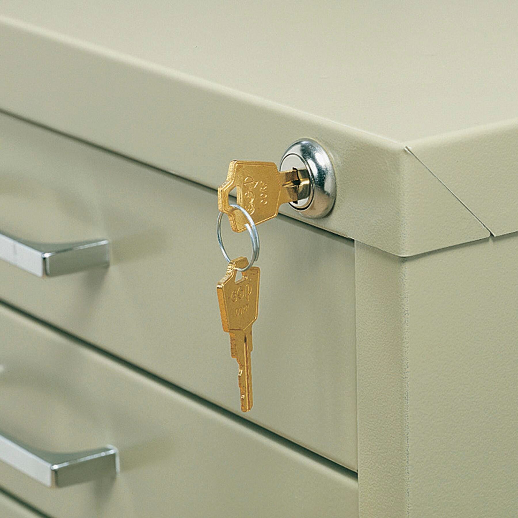 STORAGE FLAT FILE SAFCO OPTIONAL FIELD INSTALLABLE LOCK KIT