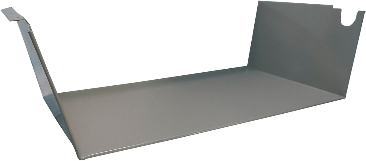 PART - CLASSROOM SELECT NEOMOVE - BOOK RACK FOR COLLABORATION DESK - 2 SIDED PASSTHROUGH- GRAY METAL