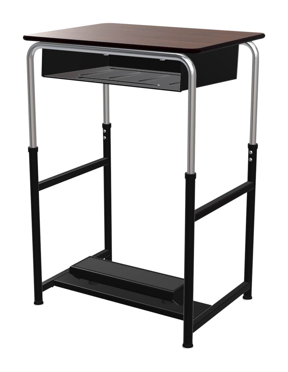 DESK - CLASSROOM SELECT - ROYAL SEATING 1600 SWITCH SIT OR STAND DESK - 26 W X 20 D - LAMINATE - PAINTED - SPECIFY TOP COLOR - SPECIFY EDGE COLOR - NO