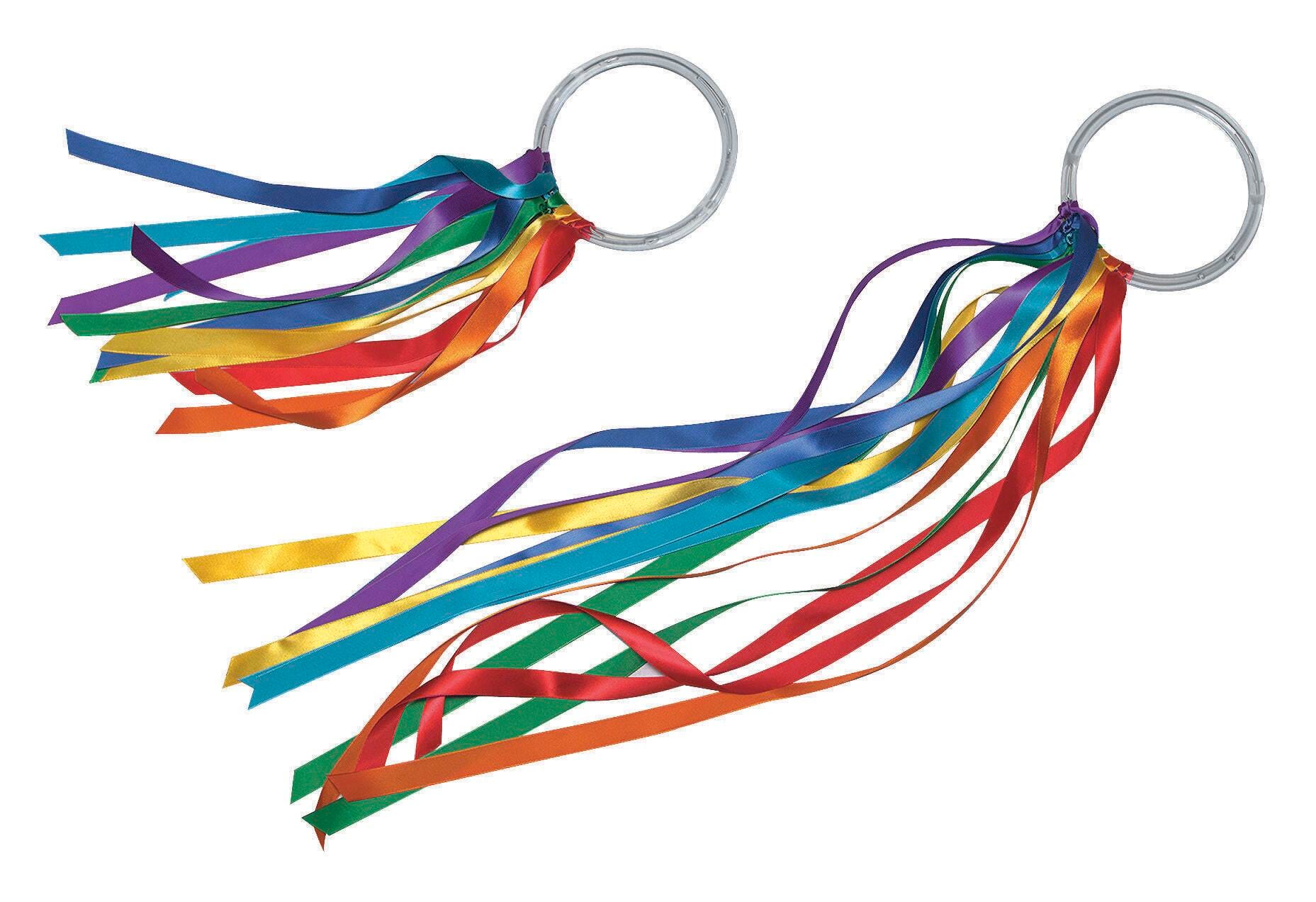 DISC-HOOP 12 INCH MULTI RAINBOW COLOR SET OF 6