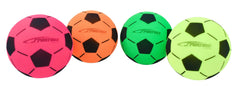 FLUORESCENT FOAM SOCCER - MEDIUM - SET OF 4